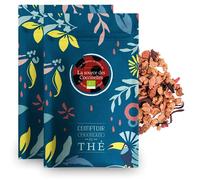 2x100g d'Infusion fruitée et gourmande - Délicieuse Chaude ou Glacée | La Source Des Coccinelles COMPTOIR FRANÇAIS DU THÉ