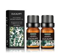 2x10ml Huile Essentielle Eucalyptus,Huile pure d'Eucalyptus,Essentielle BIO | Extrait végétal bio issu de d’eucalyptus,Huile Essentielle pour Diffuseur,Humidificateur,L'aromathérapie,Massage,Bain,SPA
