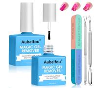 2x15ml Dissolvant vernis semi permanent professionnel,Vernis à ongles et manucure dissolvants,Gel Remover Rapide,Enlève Facilement et Rapidement en 3 à 5 Minutes,Facile à appliquer