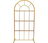 2x1m cadre de mariage arc de fer ballon fleurs en métal stand arc de jardin arc de roses décoration de mariage pour l'anniversaire en plein air pelouse fête de fin d'année accessoires de décoration de