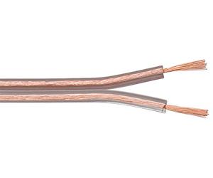 2x2.5mm² - - transparent Speaker Cable 50m Anneau CCA