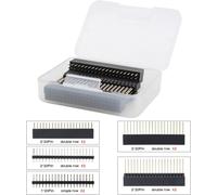 2x20 40 Pin Stacking Female Header Kit for Raspberry Pi 5 / Raspberry Pi 4 / 3B+ / 3B / 2B / B+ / Zero (Zero W) (4 Specifications), Raspberry Pi GPIO Stacking Header/Extender
