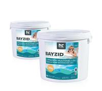 2X5 Kg Galets de chlore biphase 6en1 (200g)