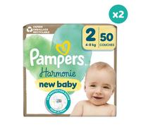 2x50 Couches Harmonie - Taille 2 - Pampers