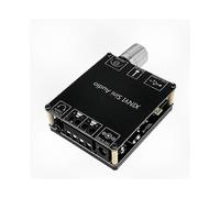 2X50W Bluetooth 5.0 Class D Power Amplifier for Wireless Stereo Music Player with HiFi Audio, USB Input, Compatible with 10W-200W Speakers