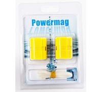 2x6200 Gauss ANTICALCAIRE MAGNETIQUE Powermag lot de 2 paires d'aimants UP2