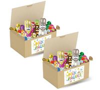 2x750g de petits Chocolats de Pâques assortis | Kinder Schokobons, Papillotes Revillon, Petits Moulages et Oeufs