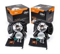 2x Moyeu Support Broche D+G pour VW POLO VI 2017- /78MM/DISQUES 276X24MM/