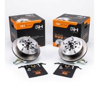 2xCompléter D+G Fusée de direction pour VW TRANSIT(Conduite Avant,DISQUES-276mm)