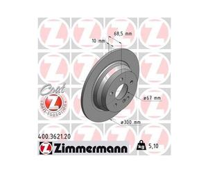 2xDisque de frein ZIMMERMANN 400.3621.20 convient pour MERCEDES-BENZ