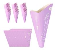2XK-NOV Urinoir pour Femme Pliable, Urinoir en Papier Jetable pour Pipi Debout Femme, Urinoir Femme Portable pour Enceintes, Personnes âgées, Pisse Debout Femme (8, Pliable)