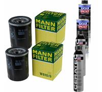 2xMANN-FILTER Ölfilter-w 610/6+2xLiqui Moly / 2x Cera Tec