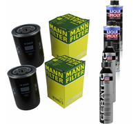 2xMANN-FILTER Ölfilter-w 940/3+2xLiqui Moly / 2x Cera Tec