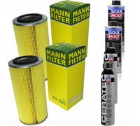 2xMANN Ölfilter-h 12 110/3+2xLiqui Moly Pro-Line Nettoyant Moteur / 2x Cera Tec
