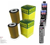 2xMANN Ölfilter-hu 1291/1 Z + 2xLiqui Moly / 2x Cera Tec