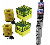 2xMANN Ölfilter-hu 816 Z Kit + 2xLiqui Moly / 2x Cera Tec
