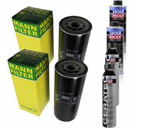 2xMANN Ölfilter-w 11 102/37 + 2xLiqui Moly / 2x Cera Tec