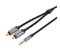 2xrca Cable (cinch) Jack To 3.5mm Vention Bcnbk 8m (grey)