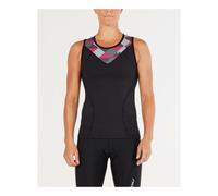 2xu Active Tri Singlet Femme Noir - Tenues manches courtes et singlet de triathlon femmes M