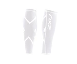 2XU Calf Guard Guêtres L Blanc
