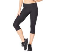 2XU Femme Aero Vent Mid-rise 3/4 Tights Compression Pants, Noir, XS EU