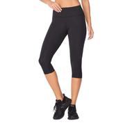 2XU Force Mid-Rise Compression 3/4 Tights Pantalon, Noir/Noir, S Femme