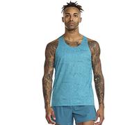 2XU Light Speed Singlet T-Shirt sans Manches, Motion/Oceanside Reflective, S Homme