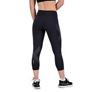 2XU Motion Mid-Rise Compression 7/8 Tights Pantalon, Noir (Black/Dotted Reflective Logo), M Alto Femme