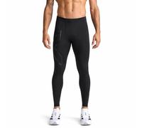 2XU Tights Collants de Compression Core Homme, Noir/Noir, Large