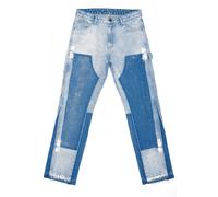 2Y Studios Jeans cargo 'Nardin' bleu / bleu denim / blanc, Taille 29