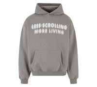 2Y Studios Sweat-shirt gris / blanc, Taille S