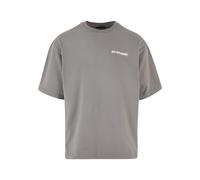 2Y Studios T-Shirt 'Good Vibes Only' gris / blanc, Taille XS