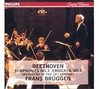 ベートーヴェン : 交響曲第3番「英雄」、第1番