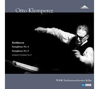 ベートーヴェン : 「レオノーレ」 序曲 第3番 | 交響曲 第4番 | 交響曲 第5番 「運命」 (Beethoven : Symphony No.4 | Symphony No.5 | Leonore Overture No.3 / Otto Klemperer | WDR Sinfonieorchester Koln) [2LP] [Live Recording] [Limited Edition] [日本語帯・解説付] [Analog]