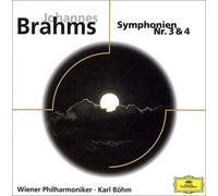 ブラームス:交響曲第3番 ヘ長調 作品90/交響曲第4番 ホ短調 作品98