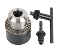 3.0-16Mm 1/2-20Unf Drill Mandrin 16, Perceuse Mandrin 16Mm Mandrin Adaptateur Kit Clé Type Mandrin Avec Adaptateur À Tête Hexagonale