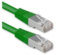 3,0 m Vert - 1 pièce câble réseau Cat.6 câble réseau CAT6 S-FTP Gigabit LAN PIMF Cat 6 cuivre CU sans halogène Internet DSL Console de Jeu Smart TV