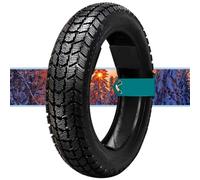 3.00-10 Tubeless Tire for Scooter, 3.00 10 Offroad Tires for Dirt Bike Front Or Rear, 4 P.R. 42J 250 KPA, 3.0-10 Heavy Duty Knobby Nylon Llantas