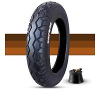 3.00-12 Dirt Bike Street Tire Inner Tube Set Compatible with 80/100-12 Tire with Low Knobby Tread for Dirt Bike Front Or Rear Performance 3.0-12 Wear-Resistant and High-Load-Carrying