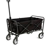 3.00 Chariot pliable jusqu'à 80 Kg - env. 75 x 46 x 88 cm - 4 roues en caoutchouc et livré avec sac de transport
