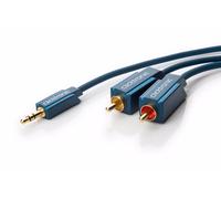 3,00M Clicktronic Casual MP3 Jack 3,5Mm / 2X Cinch Câble Phono RCA 3,0M 3M
