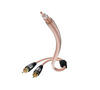 3,00M Inakustik Star-Série Y Cinch Subwoofer Câble