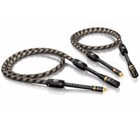 3,00m viablue NF-S1 Silver Quattro Cinch Sur XLR M Mono Câble 3,0m 3M (1Paar)