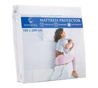 3.04 Konfortima Protège-matelas - 180 x 200 cm - imperméable Housse de matelas hygiénique anti-acariens (180x200)