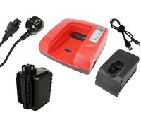 3.0Ah Batterie + chargeur pour Bosch GBH 24VFR, GBH 24VRE, GBH 24VSR, 2 607 335 082