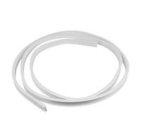 3.0M Flexible Ceiling Curtain Track Bendable Window Rod Rail Straight Curve Shower Curtain Decorative Accessories Home Decor Pour Usage Domestique(Top Clamping)