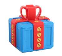 3.1 Boîte de Cadeaux Ennuyeux, Grand Boîtier de Farce de Bâillon avec Vis, Boîte Actuelle Ennuyeuse 3D, Ornements Décoratifs D'imprimer 3D, pour Stocker les Décorations de