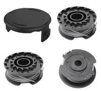 3+1 PCS Bobines de Fil de Rechange,Lapuchons de Rechange,Bobine Filetée de Rechange pour Tondeuse à Gazon,Compatible avec Bosch easygrasscut 23, 26,18, 18-230 type 23/26 SL,Art 23 SL 26 SL