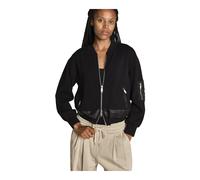 3.1 Phillip Lim - Dbl Layer Bomber - Femme - Vestes - Noir - Taille: 36 FR