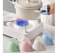 3-1 pièce Gants en silicone résistants à la chaleur, gants pour micro-ondes, moufles de four isolées, mini gants pour la cuisine, la cuisson et le grillage, accessoire de cuisine essentiel qui ne pren
